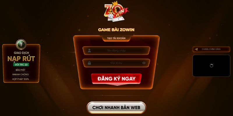Giới thiệu tổng quan về game bài đổi thưởng Zowin