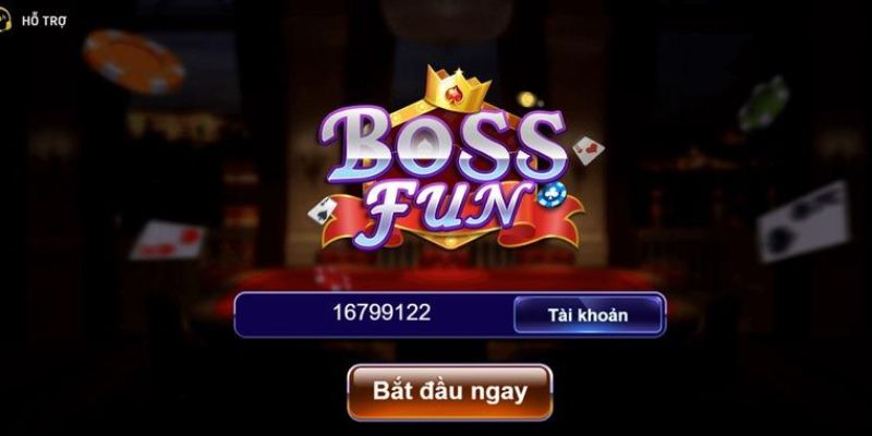 Hướng dẫn cho anh em tân thủ đăng ký tài khoản BossFun