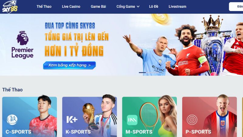 Sơ lược về nhà cái Sky88 đẳng cấp hàng đầu