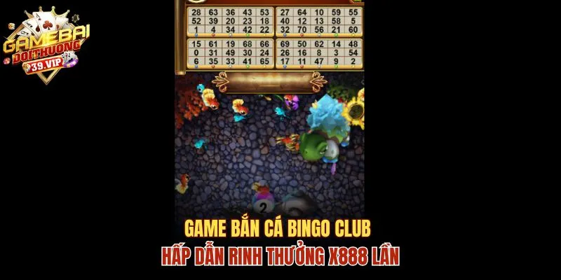 Game Bắn Cá Bingo Club Hấp Dẫn Rinh Thưởng X888 Lần 11 Bắn cá Bingo club