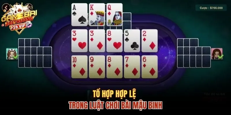 Bộ hợp lệ trong luật chơi bài Mậu binh