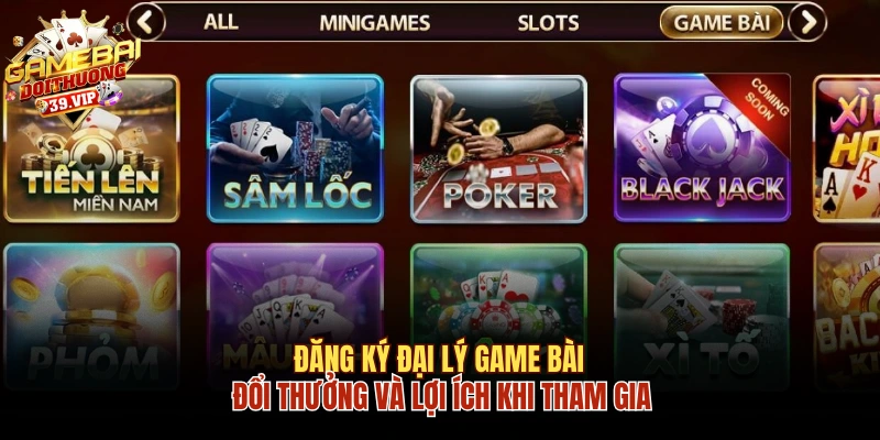 đại lý game bài đổi thưởng