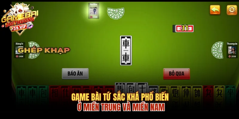 Cách Chơi Game Bài Tứ Sắc Chi Tiết, Dễ Hiểu Cho Lính Mới 1 Game bài tứ sắc khá phổ biến ở miền Trung và miền Nam